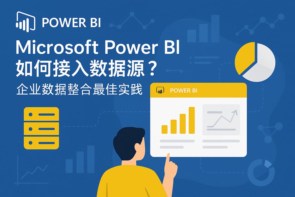 Microsoft Power BI如何接入数据源？企业数据整合最佳实践